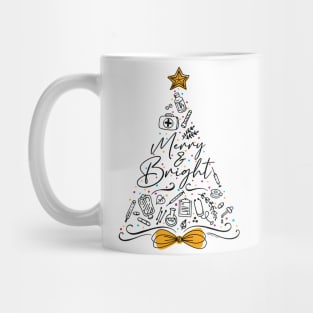 Nurse Christmas Tree Mug